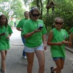 Green team at the John Ball Zoo.